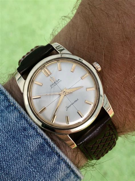 omega seamaster watch mens|vintage men's omega seamaster watch.